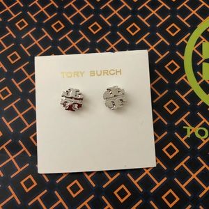Silver Tory Burch Earrings
